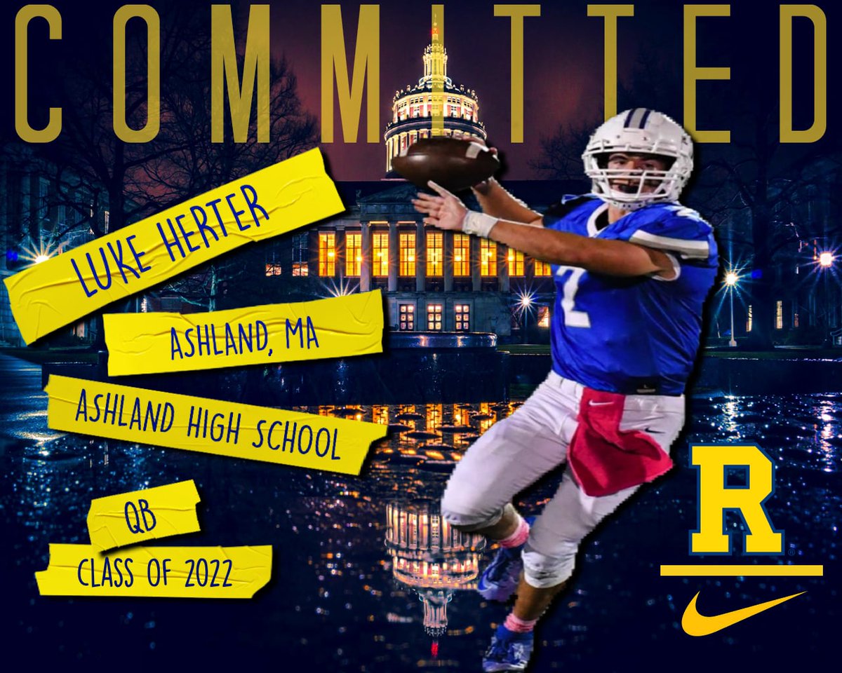 New England rolling deep! Welcome to the #ROCFam Luke Herter! #CLIMB #URbu22