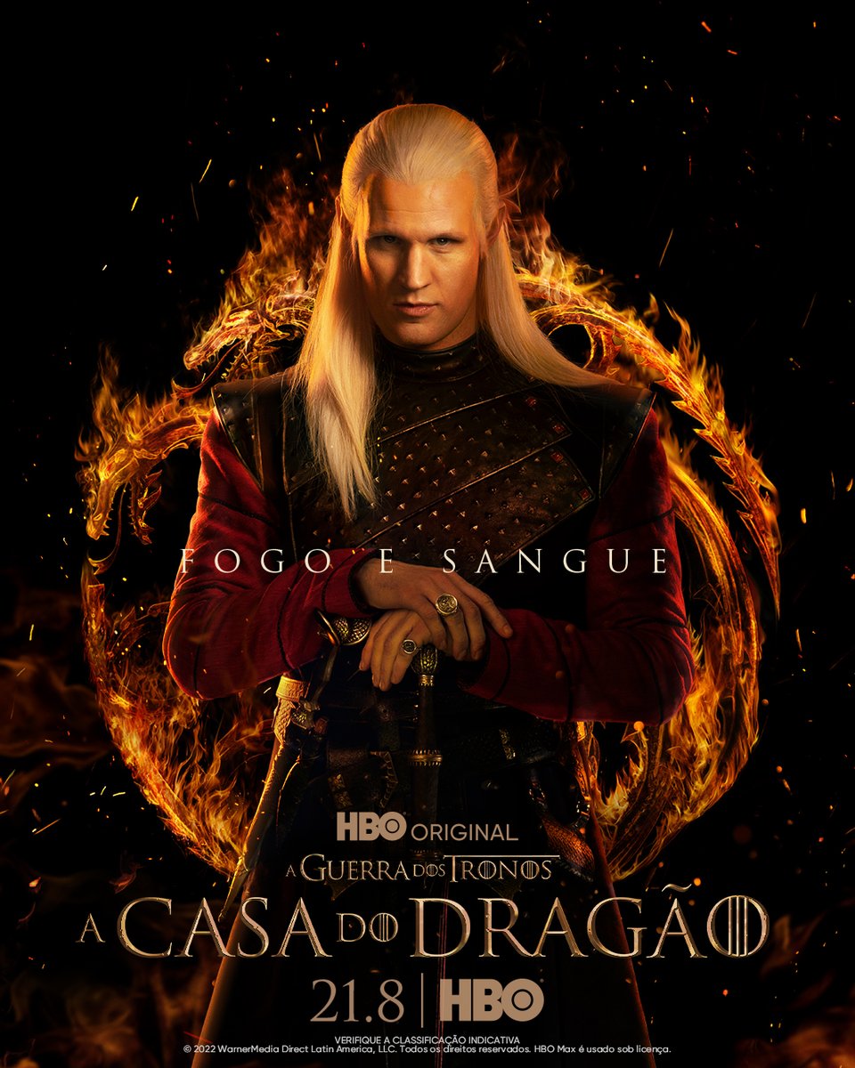 Daemon Targaryen. Príncipe da Cidade.
 #HouseoftheDragon #ACasaDoDragão