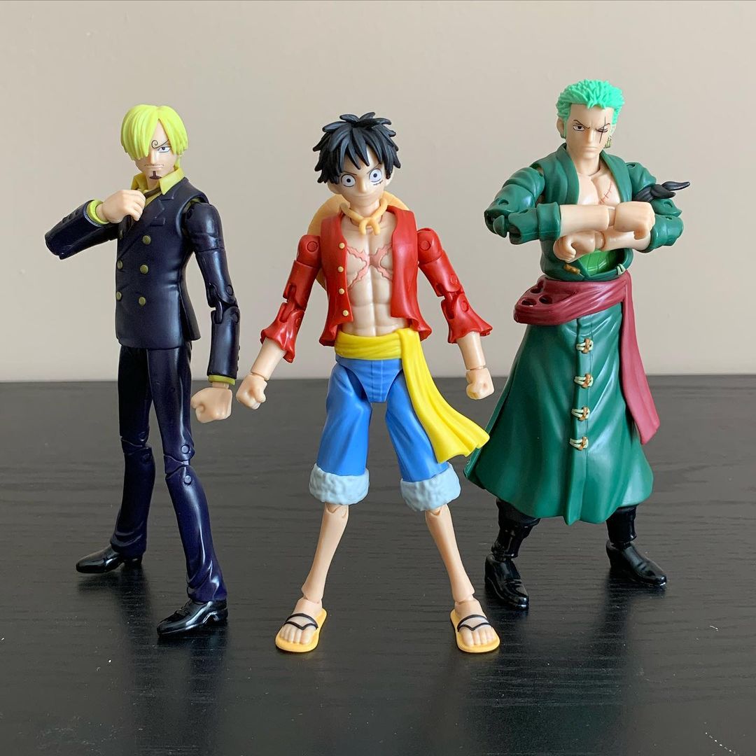 BandaiNamcoPlay's tweet photo. 👒 Luffy better get his #OnePiece of cake today—it's his birthday!
📷 Shoutout to @micjab_figure_collector on IG for the great #FanPhotography
#AnimeHeroes #OnePiece #StrawHatPirates #Luffy https://t.co/bqEOvMYWdx