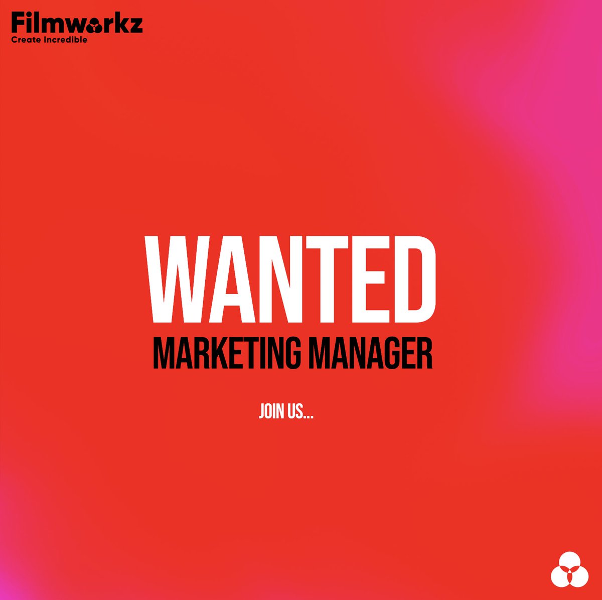 📣We’re hiring! 
☝️Check out our full advert and apply here >> hubs.li/Q019Bhsr0