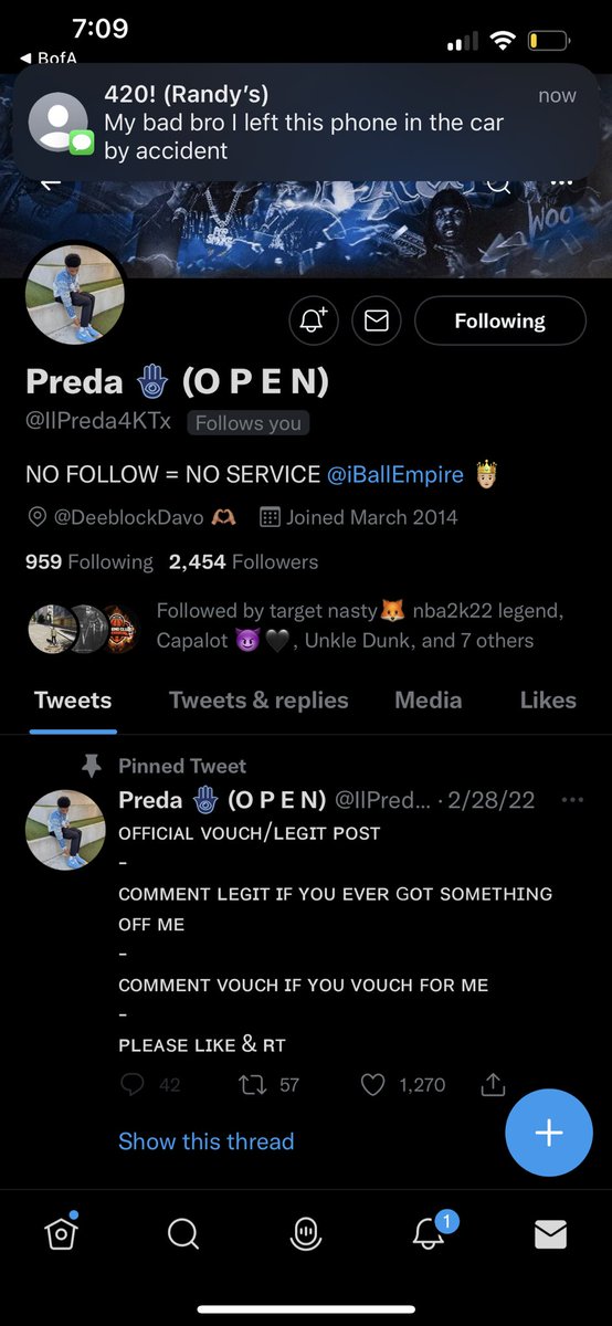 Got scammed out of $40 i told the kid keep bro, then i get threatened too send more… what does he do have someone make a tweet so it doesn’t look like he scamming but it look like me i got the receipts tho