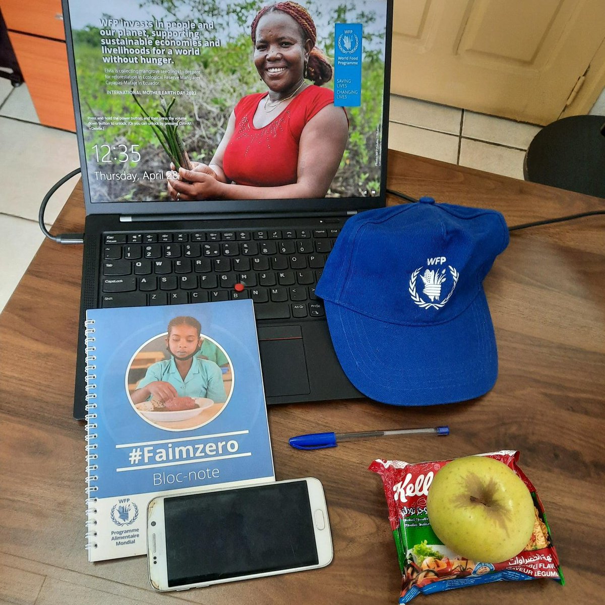 anadresse's tweet photo. #myWFPstarterpack #savinglives #changinglives Happy Labour Week! @WFP_Cameroon https://t.co/ACV2KrEHHp