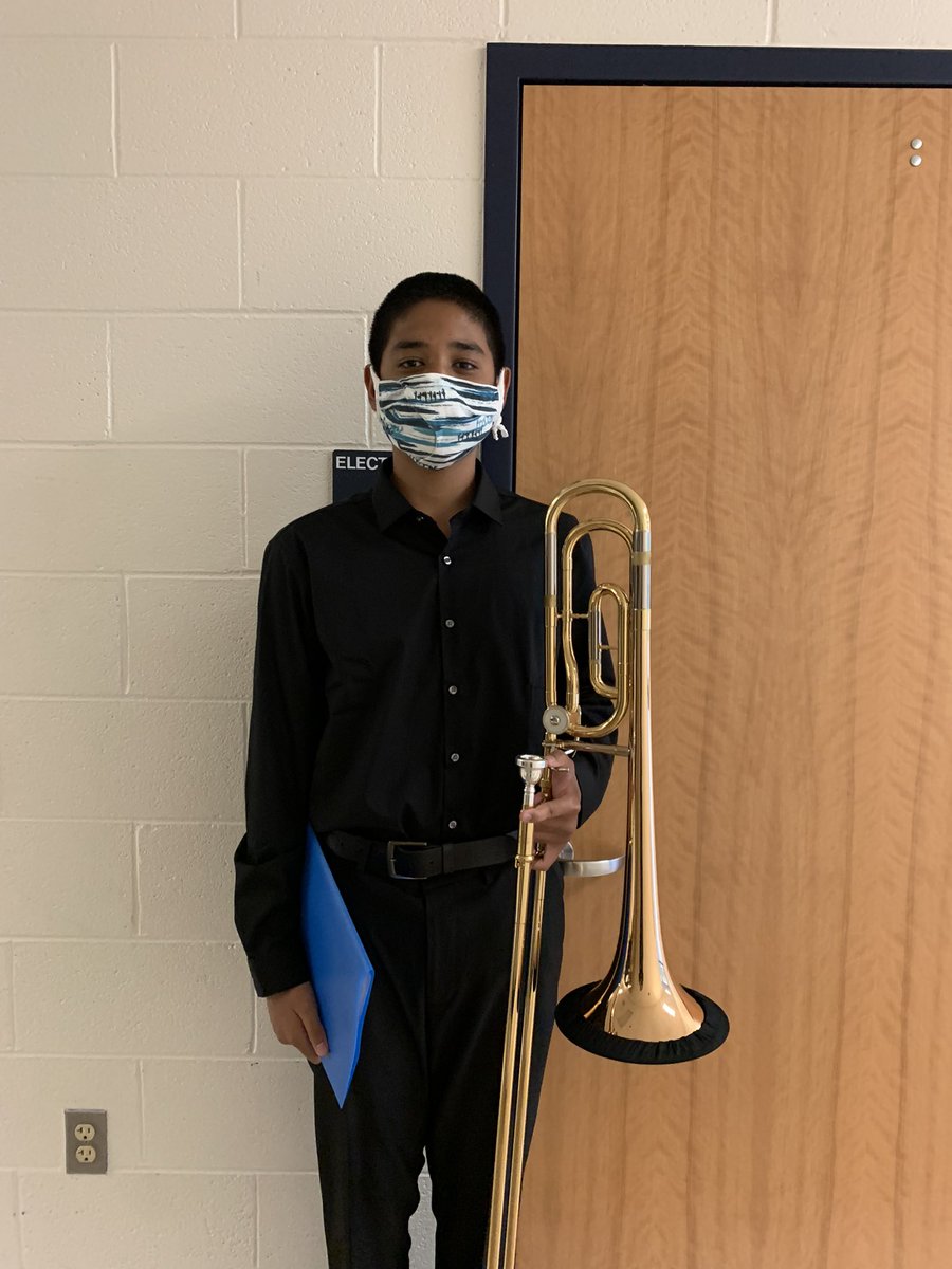 RiverBendBands's tweet photo. Congratulations to Ranson (7th grade, trombone) on representing River Bend in All District Jazz! Ranson auditioned against some of the best trombone players in LCPS and earned his spot. We are so proud of you! @RBMS_Official https://t.co/N45Z05FKB0