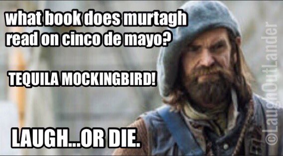 #CincodeMayo #Outlander 📚🤓