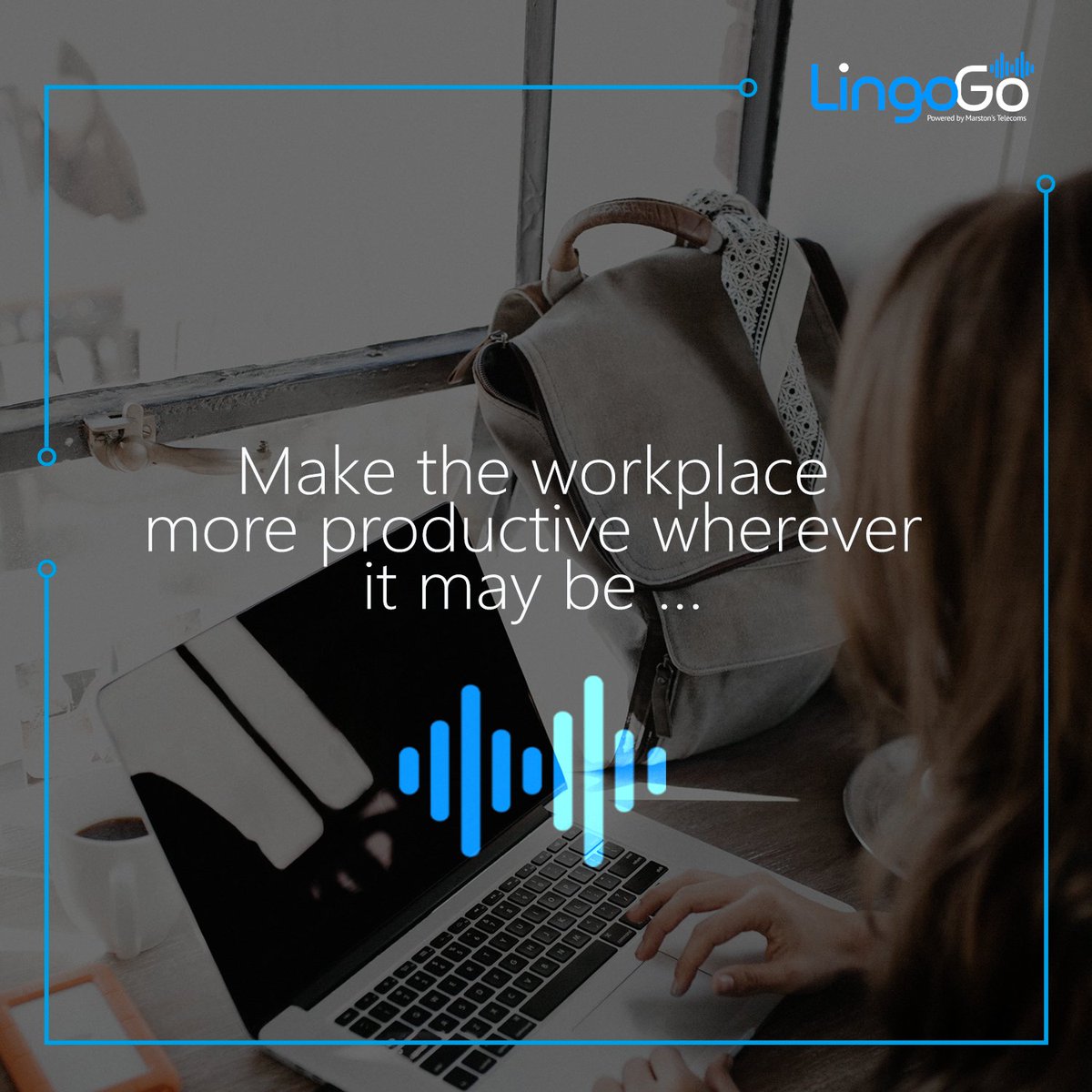 LingoGo offers all of the key functions that your business needs in order to present a professional image, wherever your team is working. Limited capital costs makes this a winning solution for any business, large or small, new or established.

#RemoteWorkingSolutions