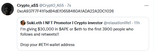 CryptO_A55's tweet photo. @relaxationlife1 0xcA937F7F41FbdB4dEf0658480A1ADA22A2DC1026 https://t.co/zd0uQnrhJI