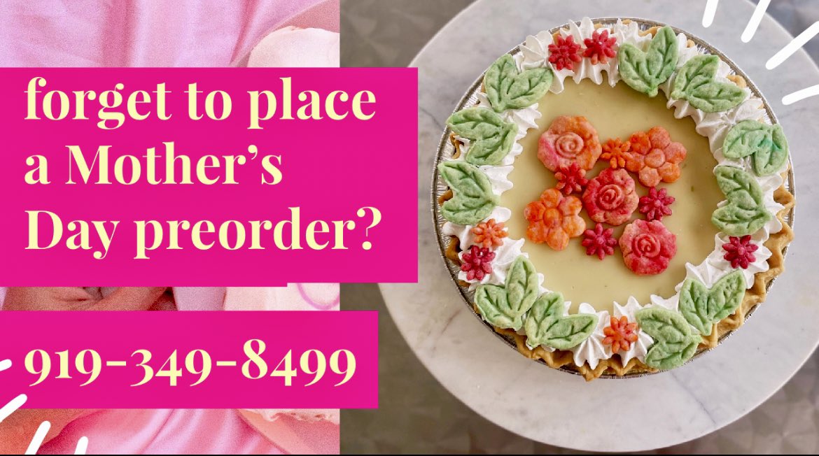 It’s ok! It’s our little secret 🤫 GIVE US A CALL/TEXT at 919-349-8499 and we will tell you what we have in stock to choose from for you to prepay to hold ❤️ We will be open today- Sat 11-6pm. ~ The Pie Lady