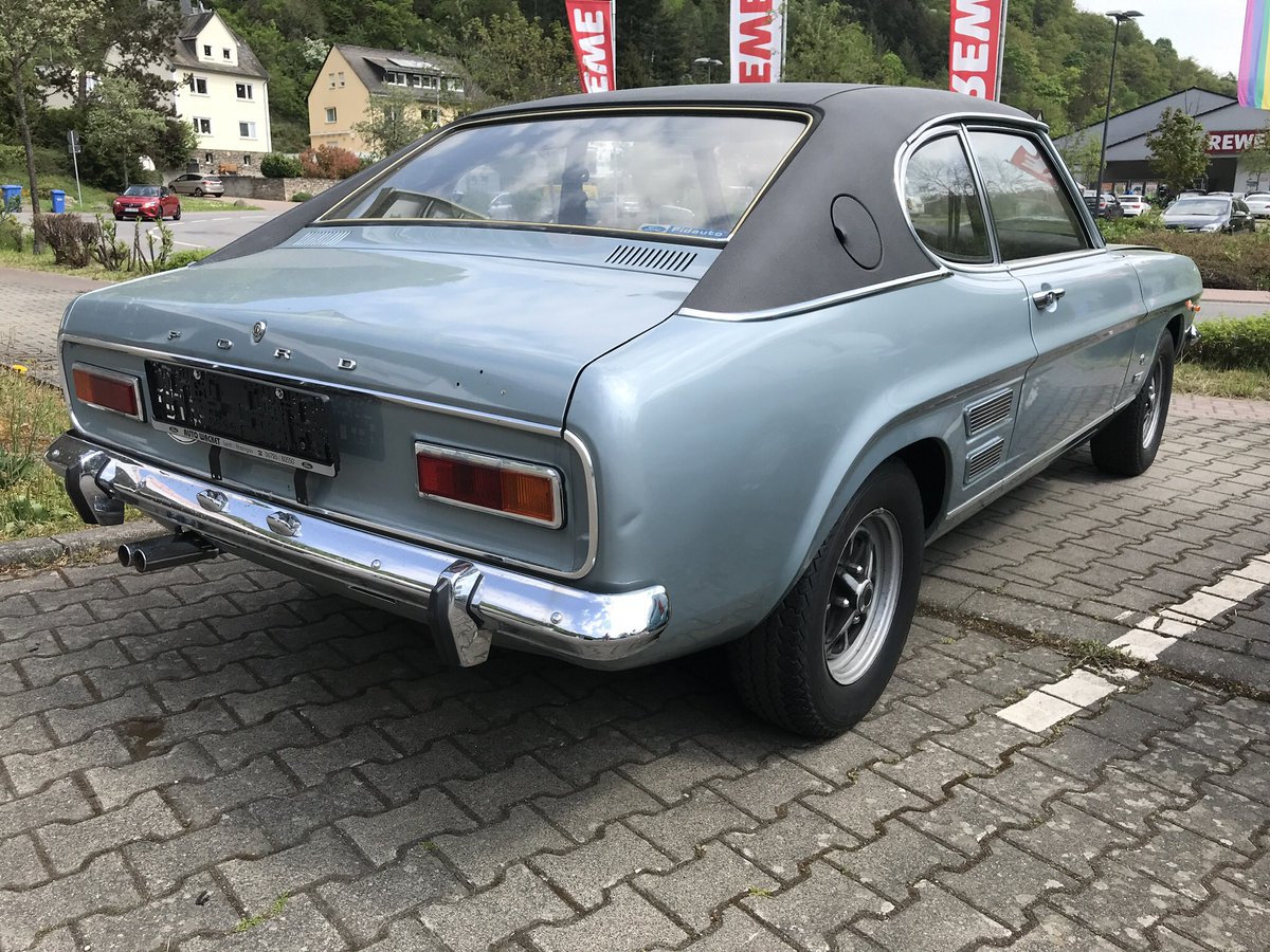 Tuesday’s German classic automotive rarity was this 2.3l Mk1 Capri that had seen better days, but is, I’m told, assured of a better future!
