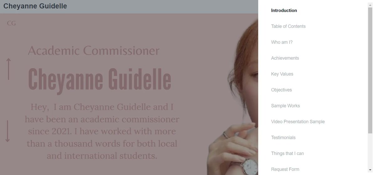 iamcheyanneg's tweet photo. Greetings of Peace!
I am Cheyanne Guidelle. I have been an academic commissioner since 2021. I made a website portfolio where you can easily navigate everything about my services.
Check out the link here: https://t.co/deEqxtf2xO 💗🌸
#acadcoms #acadhelp #academiccommissions https://t.co/TIiYbUFLkJ