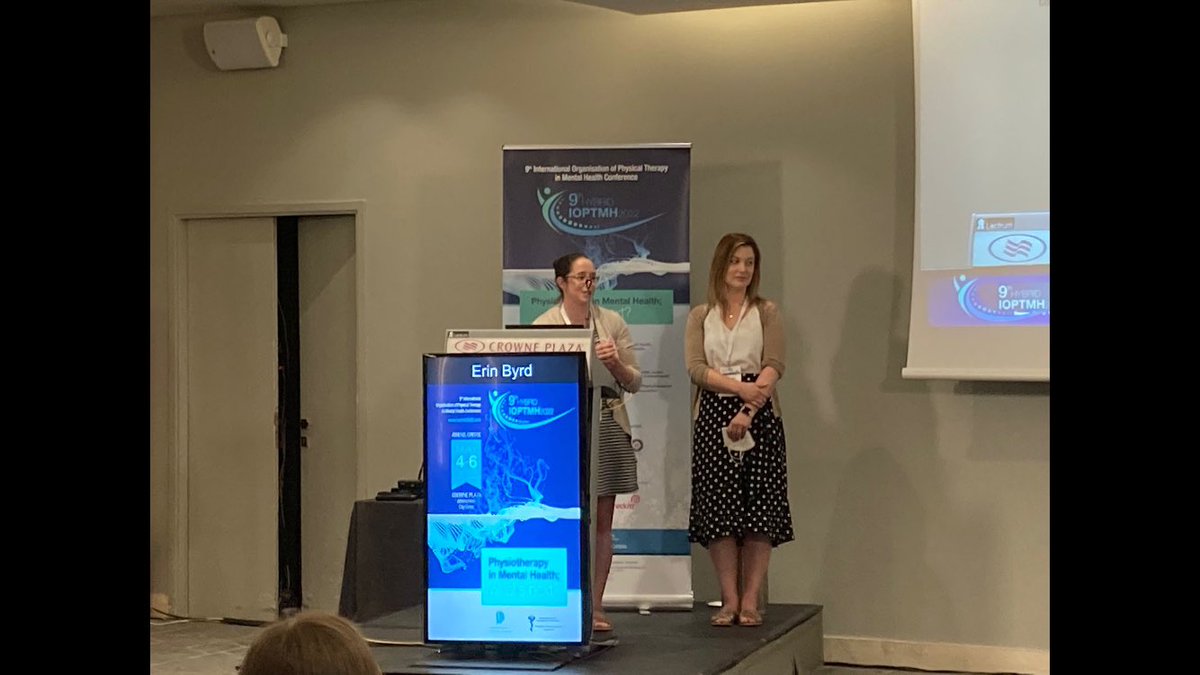 drerinbyrd's tweet photo. Really enjoyed presenting at #9TH_IOPTMH2022_ATHENSGR on exploring student physio confidence working with people experiencing mental illness. Athens is beautiful and always a pleasure to share the stage with @laurahemmingsPT @WorldPhysioMH @PhysiosinMH https://t.co/aIh4pNVckt