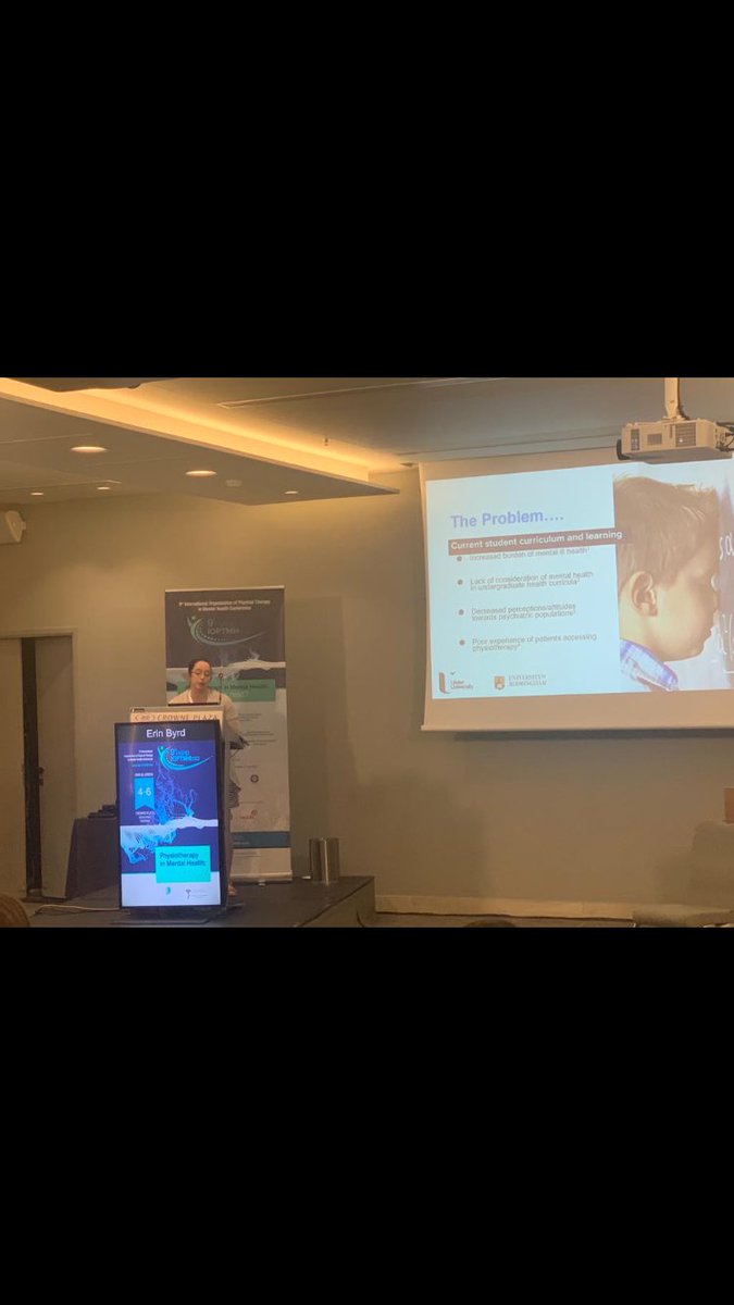 drerinbyrd's tweet photo. Really enjoyed presenting at #9TH_IOPTMH2022_ATHENSGR on exploring student physio confidence working with people experiencing mental illness. Athens is beautiful and always a pleasure to share the stage with @laurahemmingsPT @WorldPhysioMH @PhysiosinMH https://t.co/aIh4pNVckt