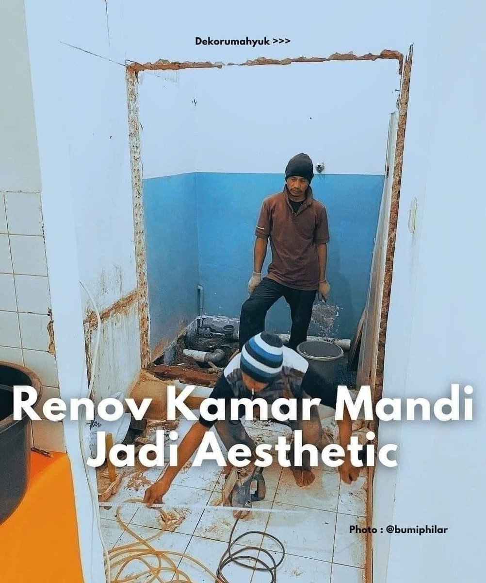 IdeDekor's tweet image. Inspirasi renovasi kamar mandi berukuran 2,4x1,5 m jadi lebih aesthetic ✨

Gimana menurut kalian?