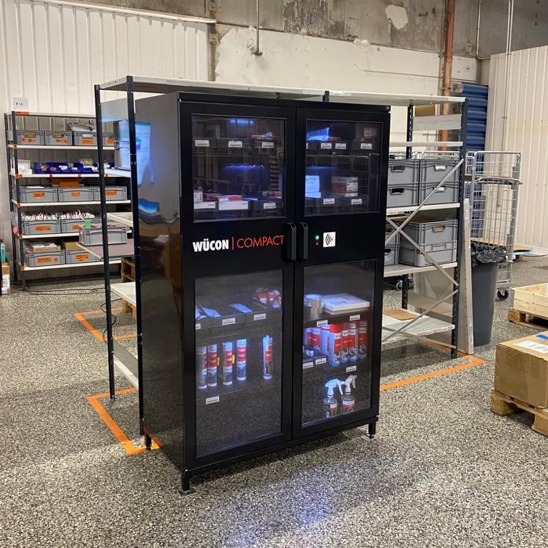 FENTEC_fi's tweet photo. We introduced Würth WüCON Compact service at our production, to streamline processes and productivity. Equipment is always quickly available. Work time is saved and focused on tasks, when reordering and replenishments are automated. Above all, FENTEC team thinks service rocks 💯! https://t.co/LRgBlKnpms