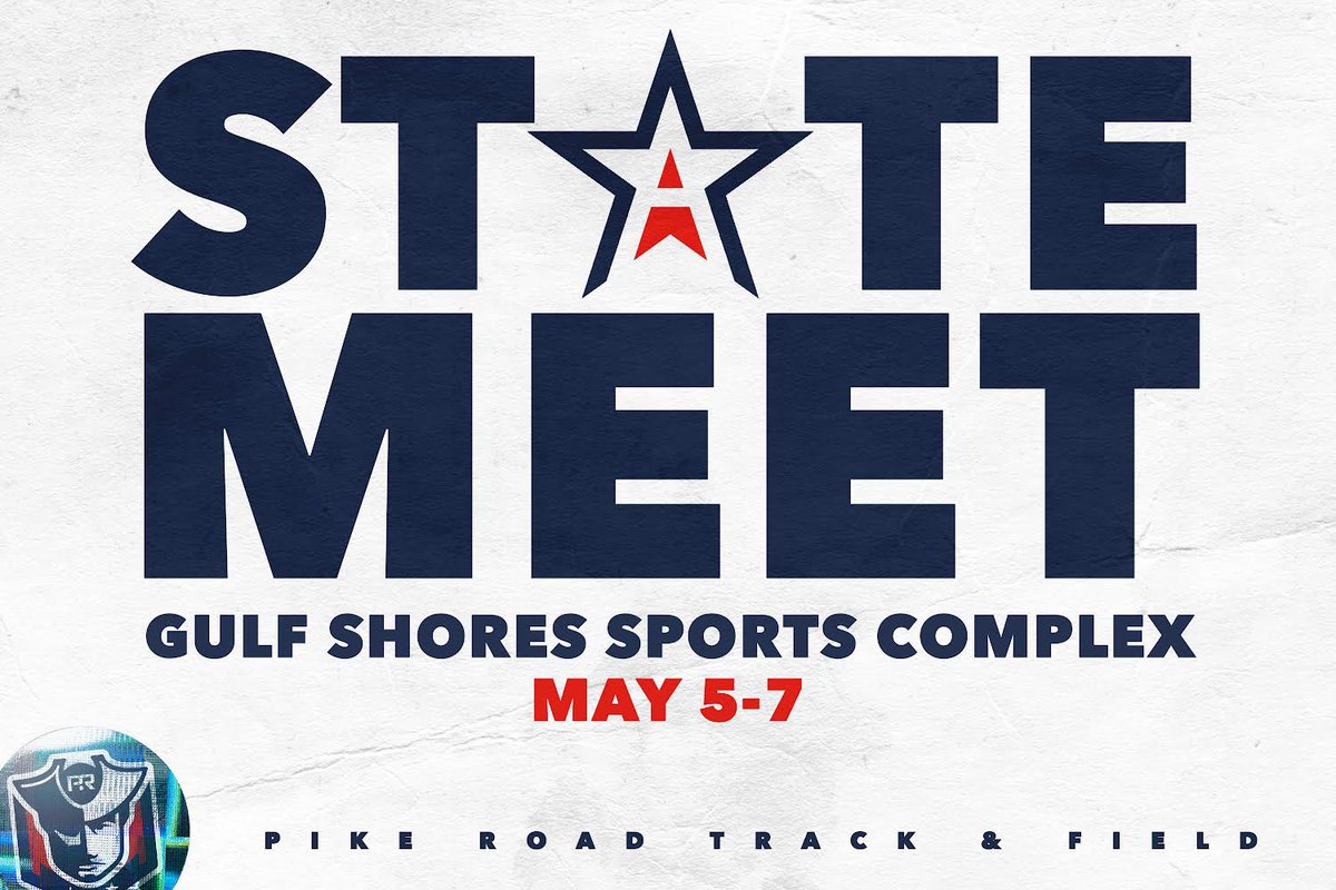 pikeroadtf's tweet image. Good luck to our boys and girls who traveled to Gulf Shores for the Track &amp;amp; Field 5A State Championship Meet!!!

#RaisingTheStandard
#UnfinishedBusiness