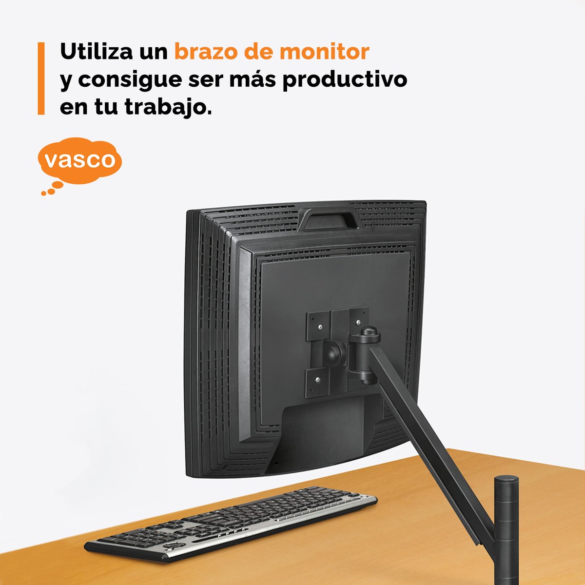 vascoinformatic's tweet photo. 🔝 ¡Más salud y productividad en tu trabajo con soluciones ergonómicas! 🔝

Al utilizar un brazo de monitor consigues elevar la pantalla a la posición ergonómica correcta para reducir tensión en ojos, cuellos y hombros. 👀 🖥️

¡Hazte con uno! 👇

🌐 https://t.co/nvHIOtJKJN https://t.co/lJ32zbxjRW