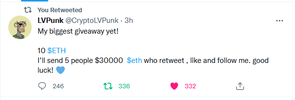 CryptO_A55's tweet photo. @CryptoLVPunk @TOPNFTLV DONE

0xcA937F7F41FbdB4dEf0658480A1ADA22A2DC1026 https://t.co/eRvDBvfelj