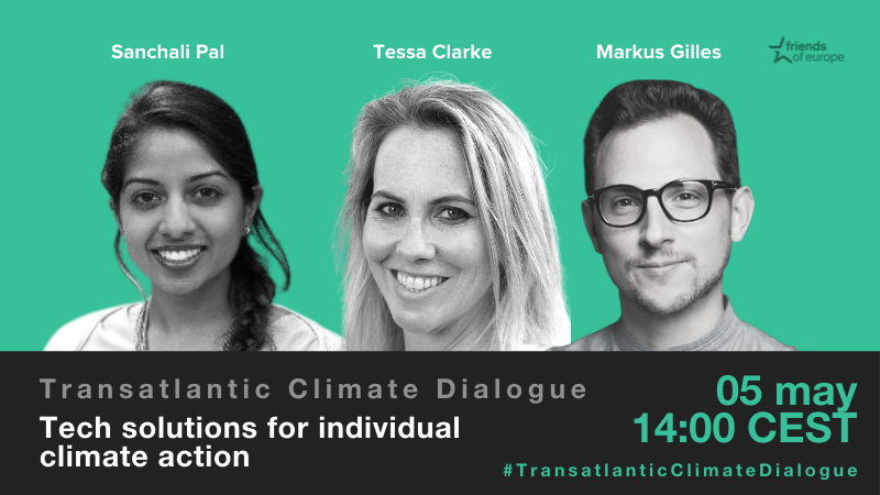 FriendsofEurope's tweet photo. ❗️ STARTING NOW ❗️ | Our first #TransatlanticClimateDialogue begins! On the agenda:
🌿 #ClimateAction
📱 #GreenApps
🌐 #GlobalCooperation
...and much more!
🔗 https://t.co/nOFrMZfI8w https://t.co/H6ANzi2Jx1