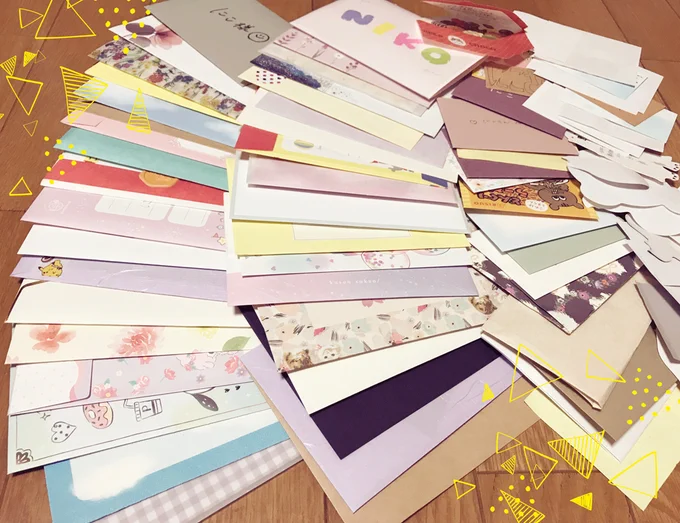 お手紙～😭😭✨ありがとうございます!
大切に大切に拝読いたします…! 