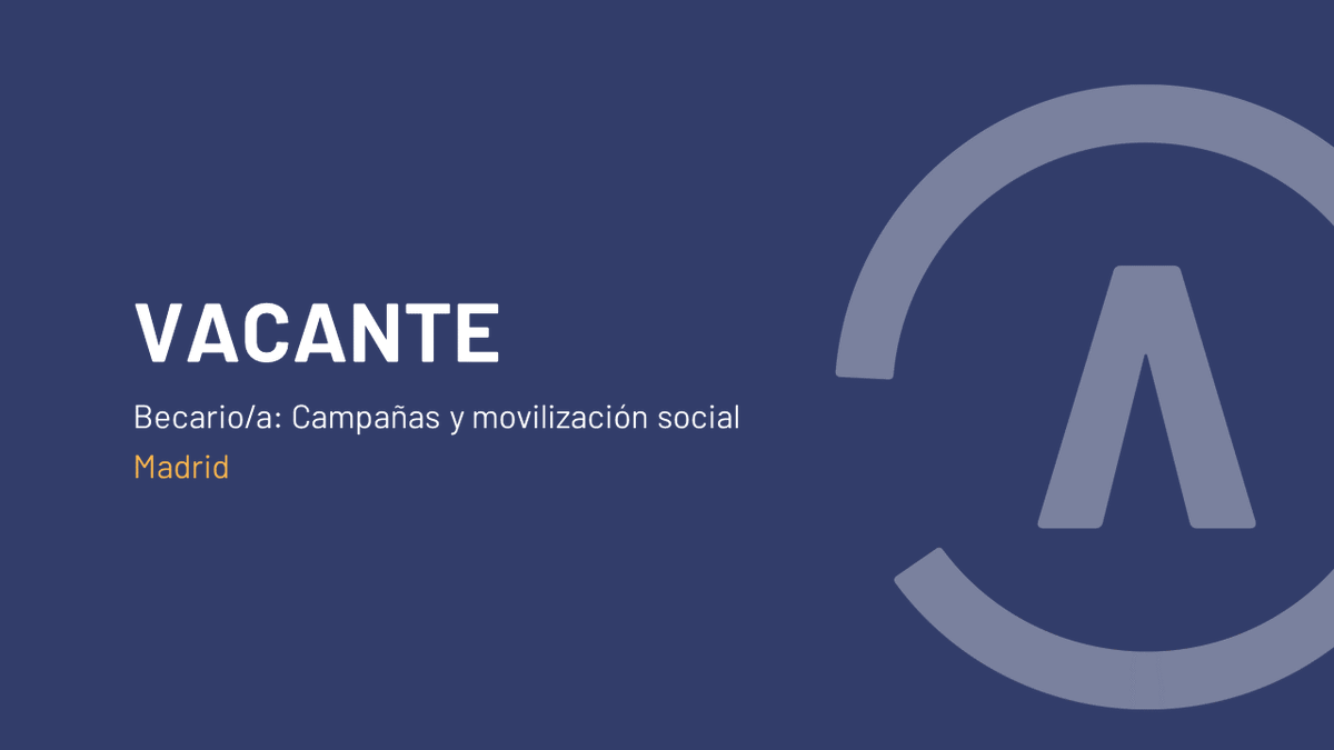 📢¡Hoy abrimos nueva #vacante!

 🔎Buscamos un #becario/a para el departamento de campañas y movilización social.

👀¿Te animas? 

Lee toda la información sobre el puesto en: vincesconsulting.com/vacante-becari…