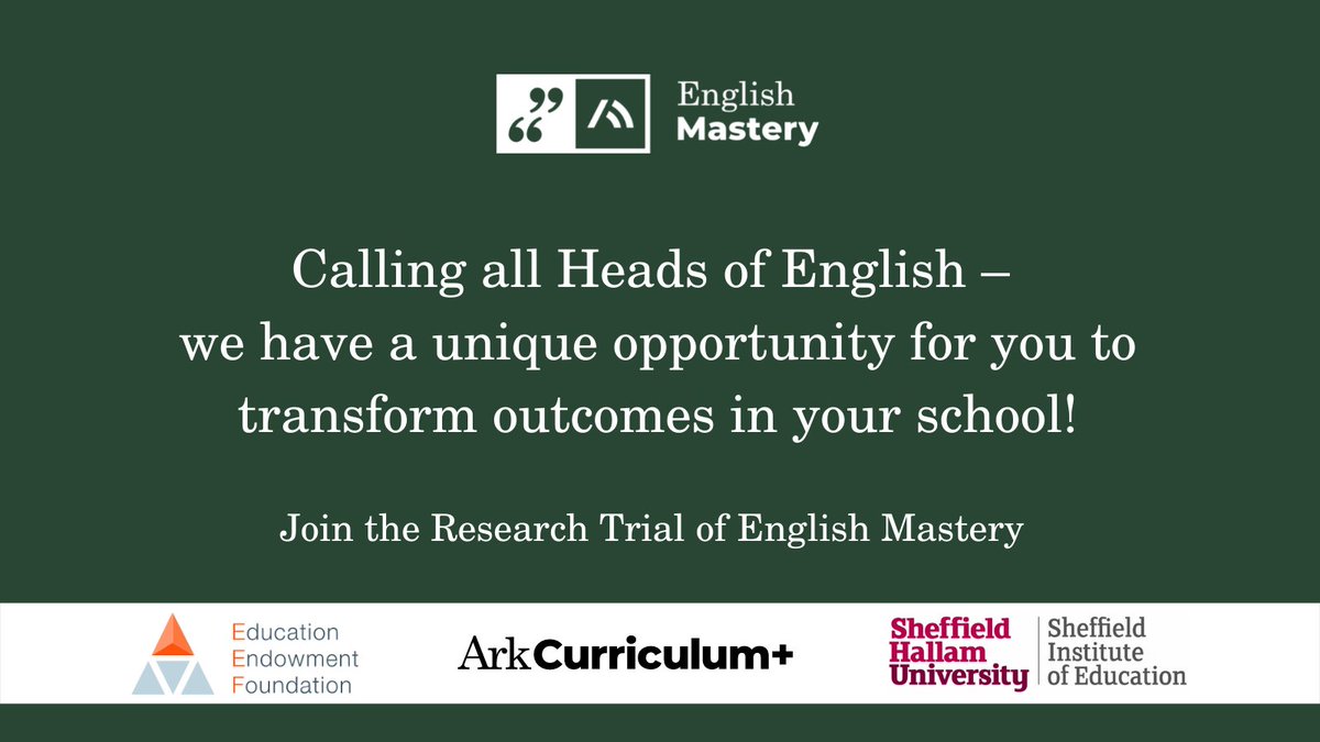 english_mastery's tweet image. English Mastery knowledge-rich, complete #curriculum programme is based on the stories that shaped the world. It includes training &amp;amp; resources to help you get the best from your students. Research Trial now open to all of England: bit.ly/EMResearchTrial 

#TeachEnglish #edimpact