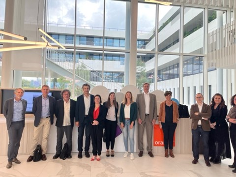 TonyZagaroli's tweet photo. @OrangeOccitanie très heureux d'accueillir le Conseil de surveillance de la @FrenchTechMed  sur son nouveau Campus à #Montpellier 
#Startup #innovation 
@MLMontpellier @LaTribuneMtp @lalettremnews @Entreprendre_MT @ADOCC_ @EmadHind @clementsaad_ @ChristopheGruet @TAlignan https://t.co/iFMZHynFPF