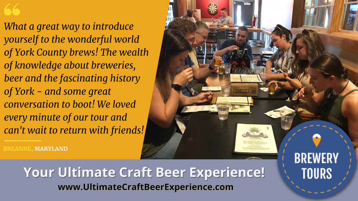 Great beer, great experience, great reviews! 

Start planning your Ultimate Craft Beer Experience today!

#CraftBeer #beer #experience #Travel