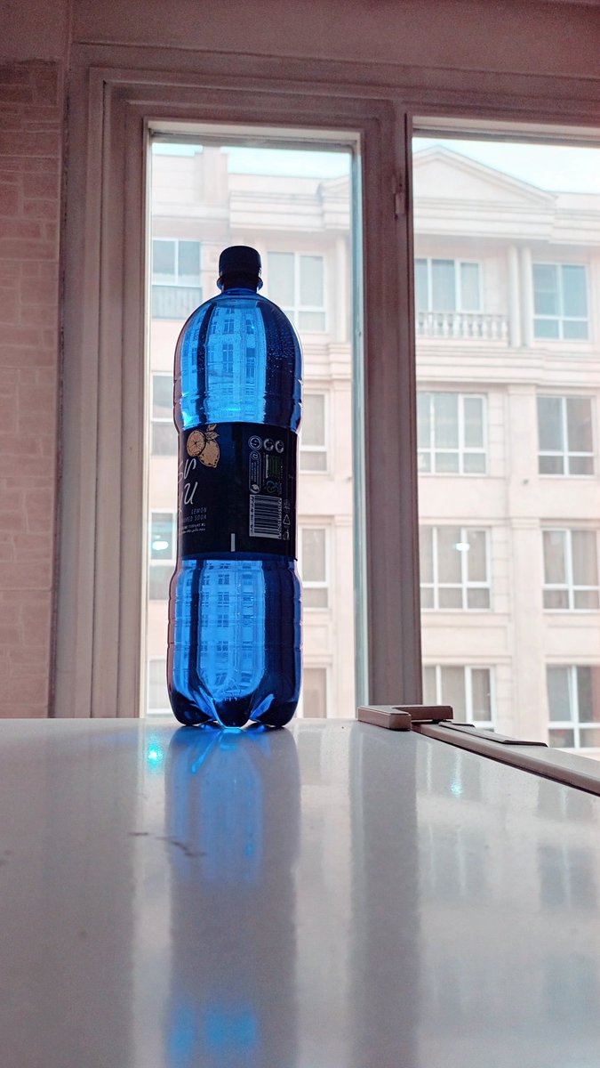 Reflections in a soda bottle. Isn't it beautiful?

#reflection #SODA #bottle #DEEP #Blue