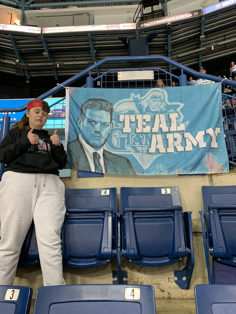 Attention Block 7 from last weekend  

This flag was hanging up during the Devils trophy presentation but was handed to some <a href="/BelfastGiants/">Belfast Giants</a> fans as they were leaving. It hasn't shown up yet.

This flag has huge sentimental value and Nicole would love it back. 

Please RT