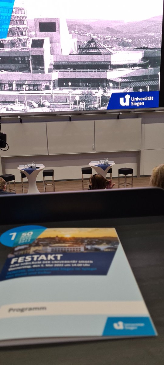 f_welter's tweet photo. Back on campus for a special occasion: @UniSiegen turns 50! Young in years, well established internationally in research by now. Including our #entrepreneurship and #SME research. #50jahreunisiegen #50jahreusi #ent_research #researchwithimpact https://t.co/0WqOnstdZc