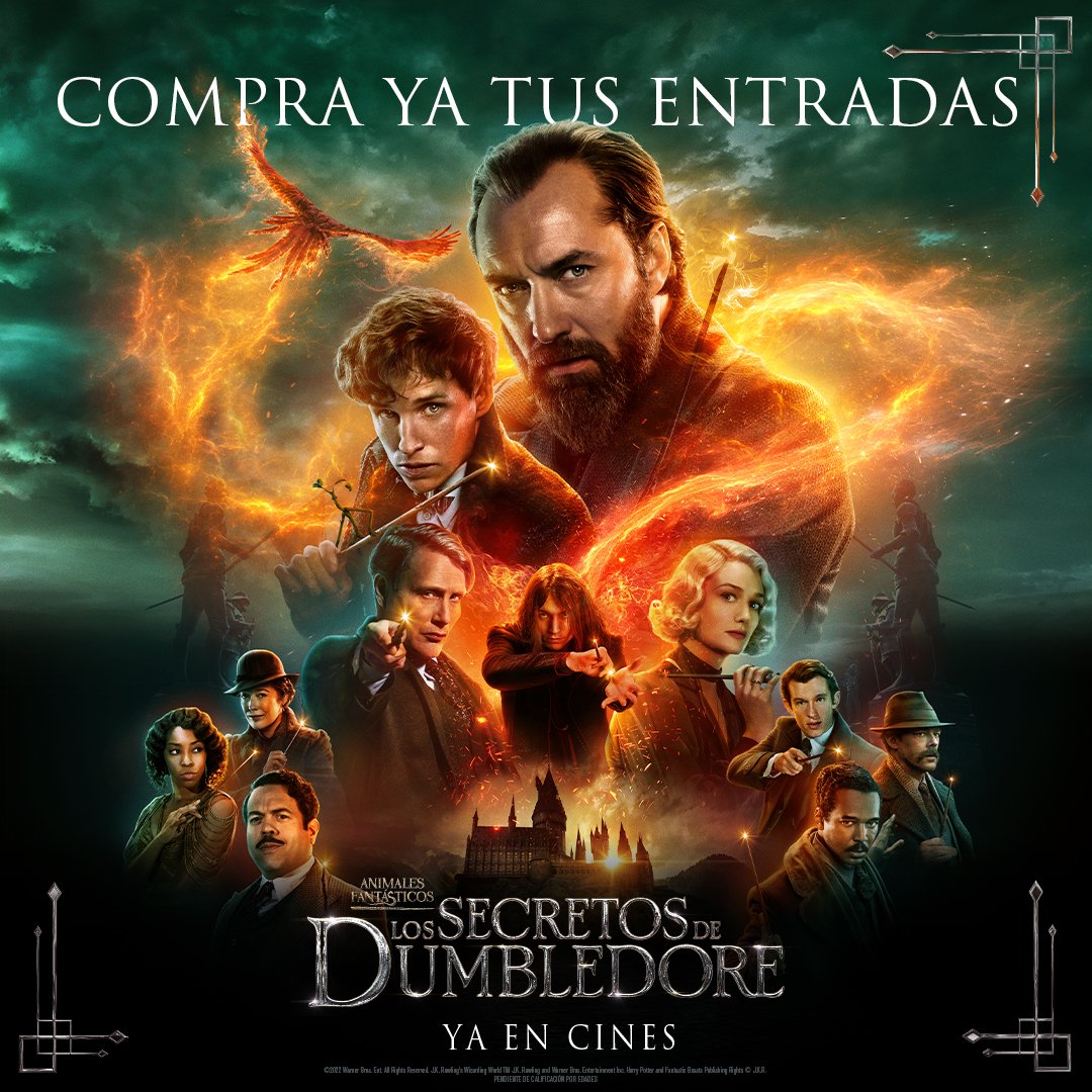 No pierdas la oportunidad de vivir la magia de cerca con #LosSecretosDeDumbledore en la <a href="/FiestaDelCine/">Fiesta del Cine</a>.