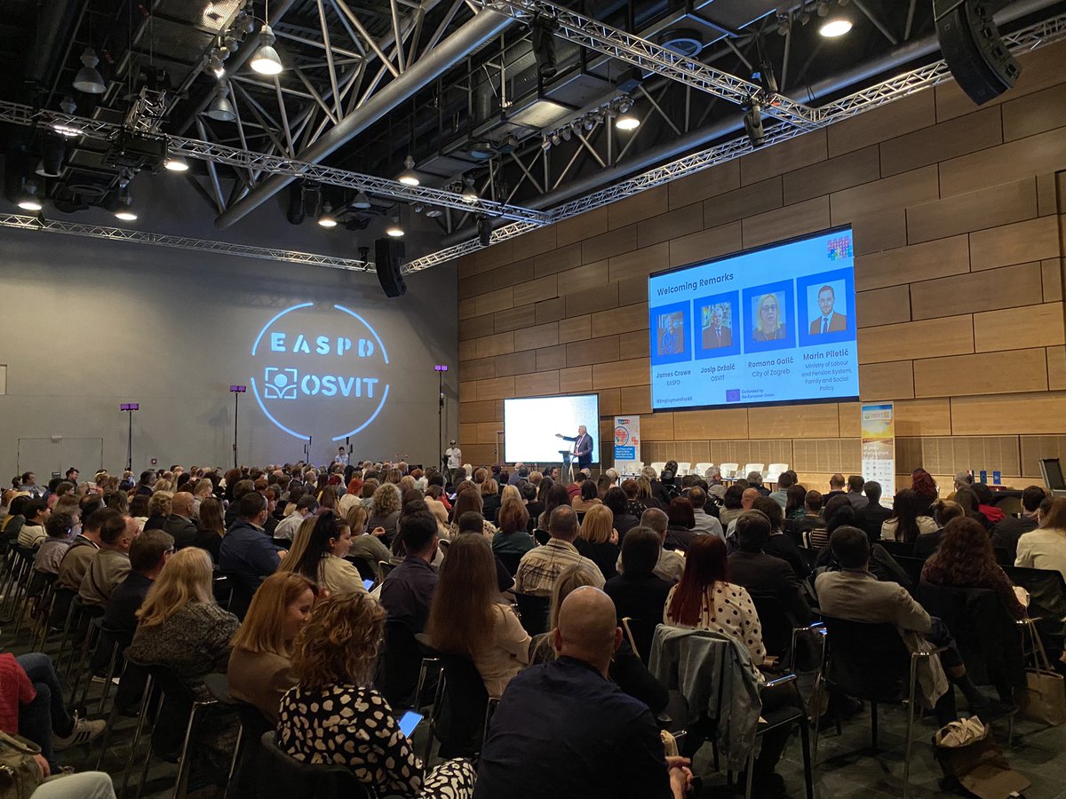 ePortfolioSE's tweet photo. Being at the EASPD conference in Zagreb, we have to accept that there’s still so much to do to create a true honest and inclusive world. Even though so much has already been done and is done! 
#EmploymentForAll #ePortfolioSE #jobcoach https://t.co/Qa3OnhASuz