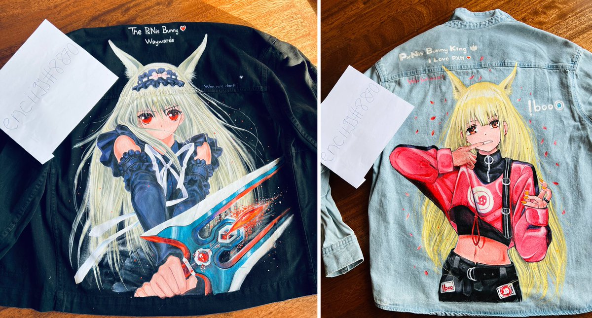 cosmin911's tweet photo. @0xBunnies @banii_wrld What about the jackets I’ve made for you? https://t.co/zVjhcqKBbP