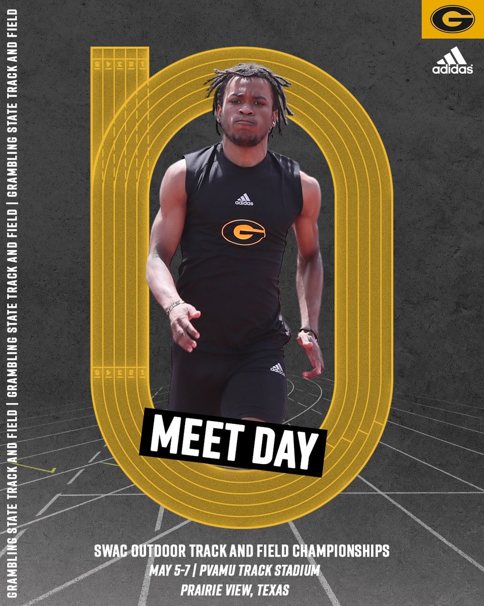 ‼️MEET DAY‼️

We are ready to compete in the 2022 SWAC Men’s and Women’s Outdoor Championships hosted by Prairie View A&M! The first event begins at 8:30 am!

#GramFam | #ThisIsTheG | #SWACTF 🐅