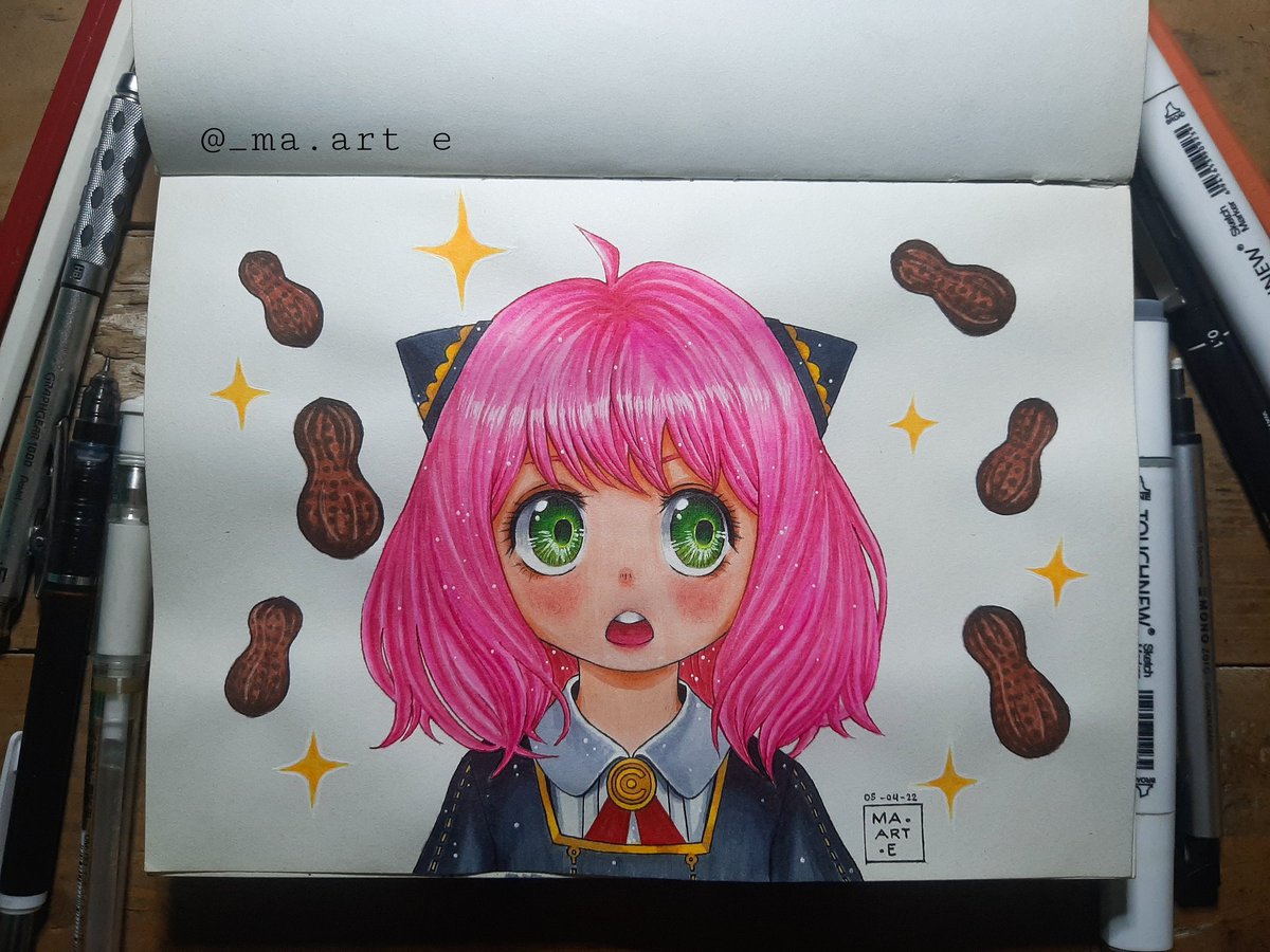maarte_01's tweet photo. My fanart of #AnyaForger from #SPYxFamily #SPY_FAMILY #FANART #animedrawing https://t.co/FzafI0SivK