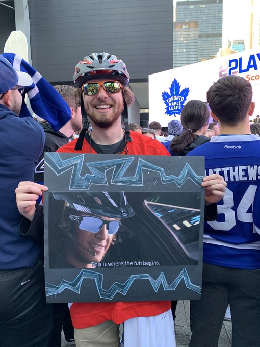 TSN 1200 Ottawa (@tsn1200) on Twitter photo You can't stop #Sens fans, you can only hope to contain them.
Great shots by <a href="/Hilgenberger/">Hilgenberger</a> and <a href="/adam_zuccala/">Adam Zuccala</a> who found this legend. You can't stop #Sens fans, you can only hope to contain them.
Great shots by <a href="/Hilgenberger/">Hilgenberger</a> and <a href="/adam_zuccala/">Adam Zuccala</a> who found this legend.