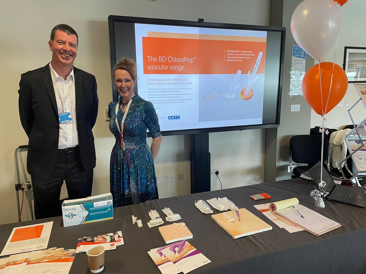 Iskushealth's tweet photo. Great to be supporting #Beaconhospital as they launch 1ml #ChloraPrep The First hospital to start using this excellent new applicator in Ireland. #improvingpatientoutcomes. https://t.co/V1TUJujzPf