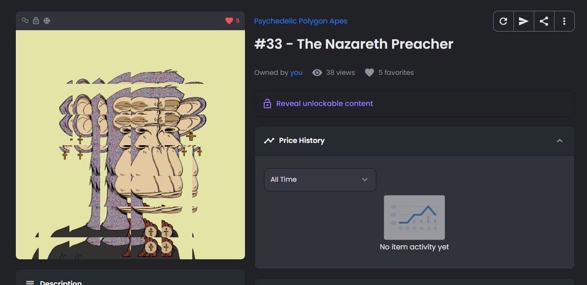psychedeliverse's tweet photo. Our most viewed #NFT 
Acepting offers on this one https://t.co/IBdFPHZoCM