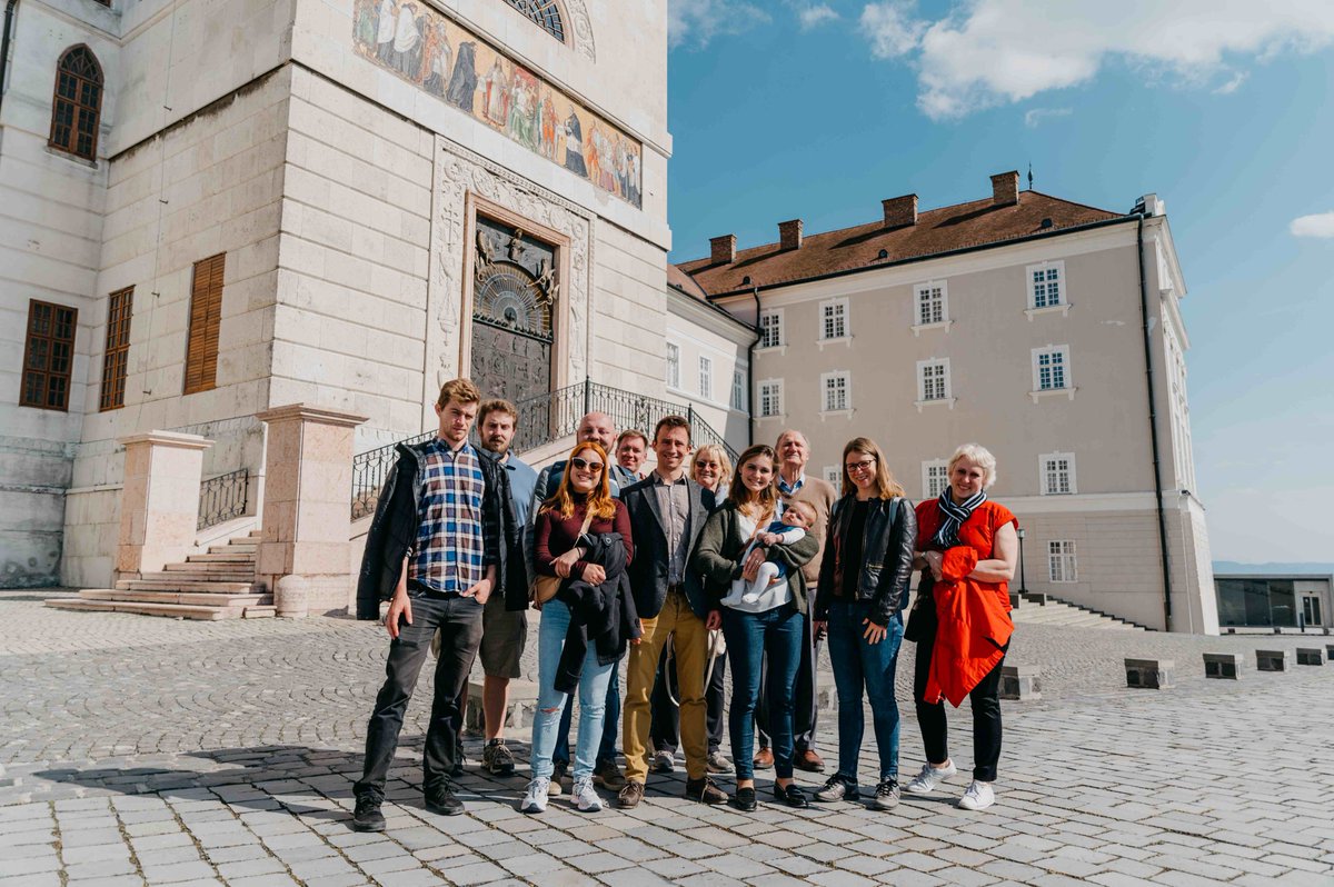 MCC_Budapest's tweet photo. During the last spring trip of the participants of our #BudapestFellowshipProgram and #VisitingFellowshipProgram had the opportunity to explore one of 🇭🇺Hungary's most precious historical town, Pannonhalma. https://t.co/AeOm0nJ7DN