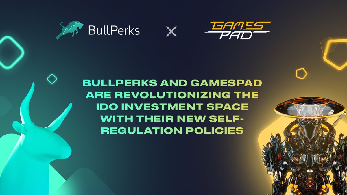 bullperks's tweet photo. 🎇 We are excited to share that news about our new #IDO regulations has been featured on @CryptoSlate: https://t.co/ysrREXJ15K https://t.co/IrXr0dukcu