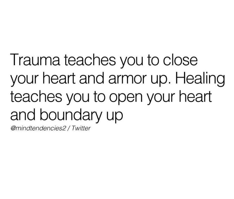 Touché. 
Boundaries are so so important, set them, and don’t break them once you do.