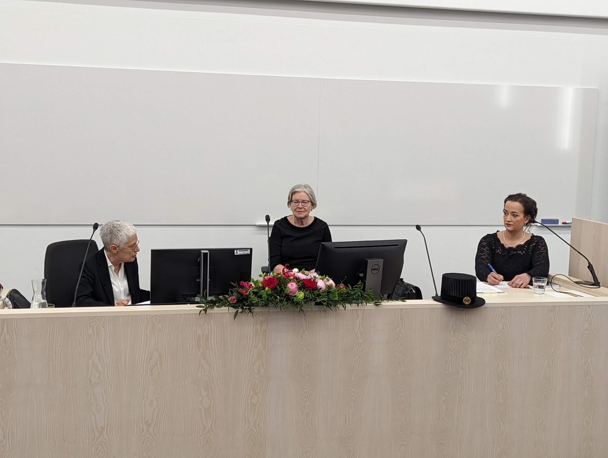 What an exciting day last Friday. I'm grateful for Dr. Sabina Pappatà for making my defence a very pleasant event and for all the exciting ideas that we discussed.  #uniturku #dissertation #utugs #phdlife #getinspiredbyresearch #doctoraltraining