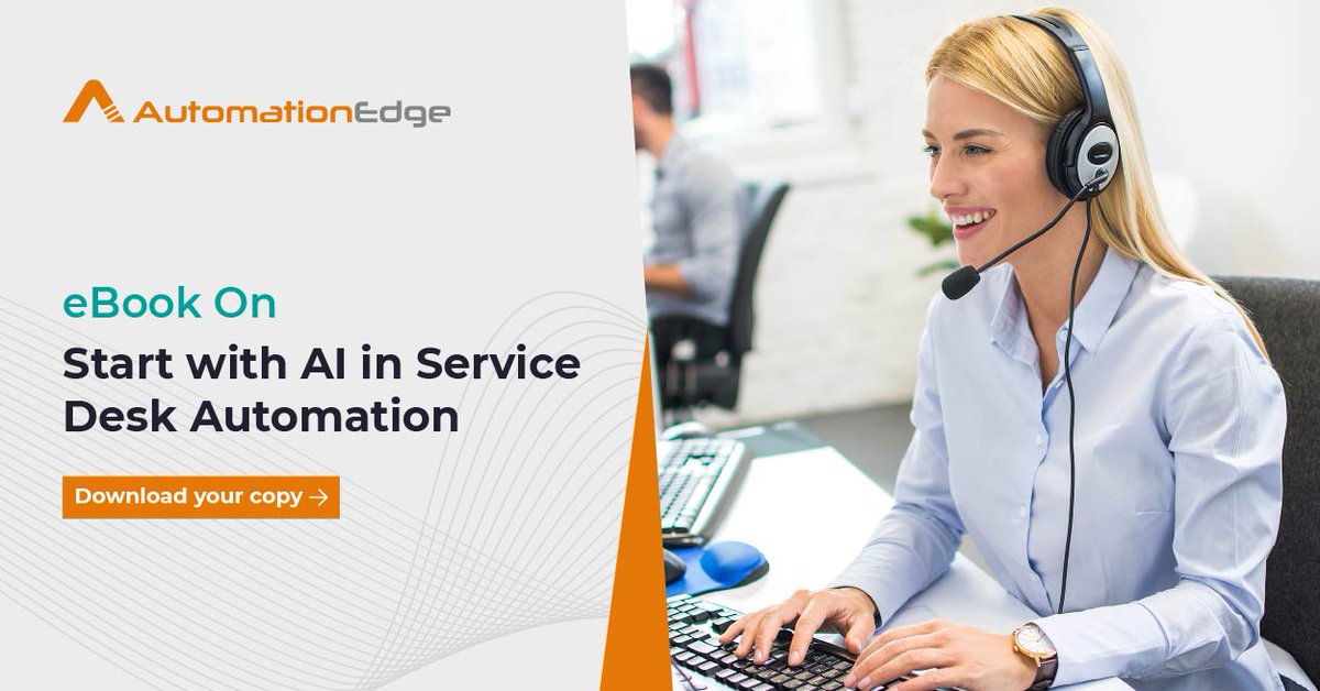 AutomationEdge's tweet photo. High ticket volume is one of the key struggles for the IT support team.

#AI and #automation make the IT process easier to handle. Looking for an #automation solution but don’t know start how?

Read our latest #Ebook : https://t.co/8s5Zdw21O1

#ITAutomation #ConversationalIT https://t.co/eIhygjpZ92
