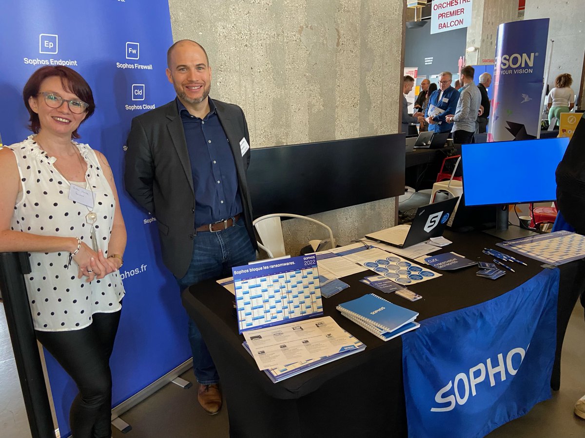 #Event. Sophos était présent ce matin à l'inmac wstore expo 2O22 à Marseille.
#SophosFrance #cybersecuité #Expo2022IWS