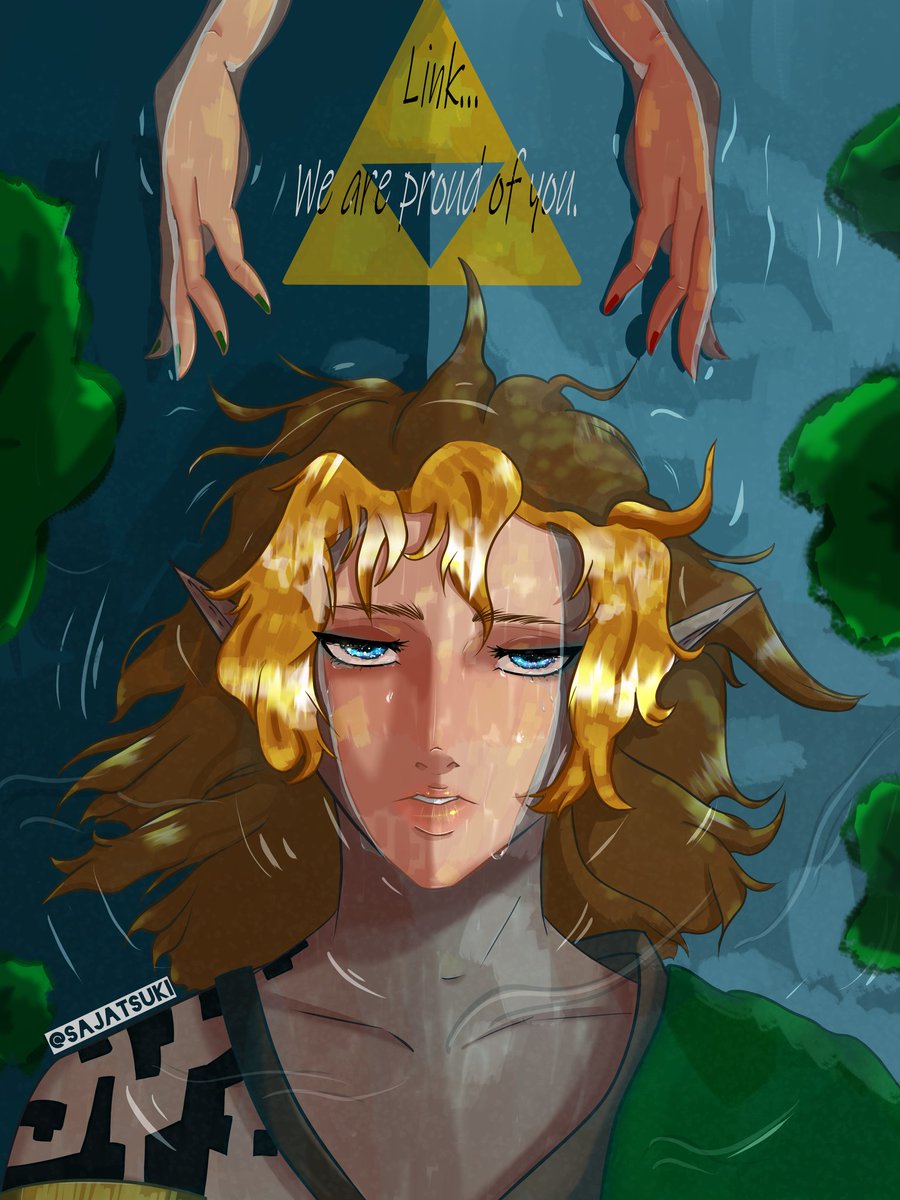 Since I realized I've never posted the finished product.... Here it is !💜

#botw #botw2