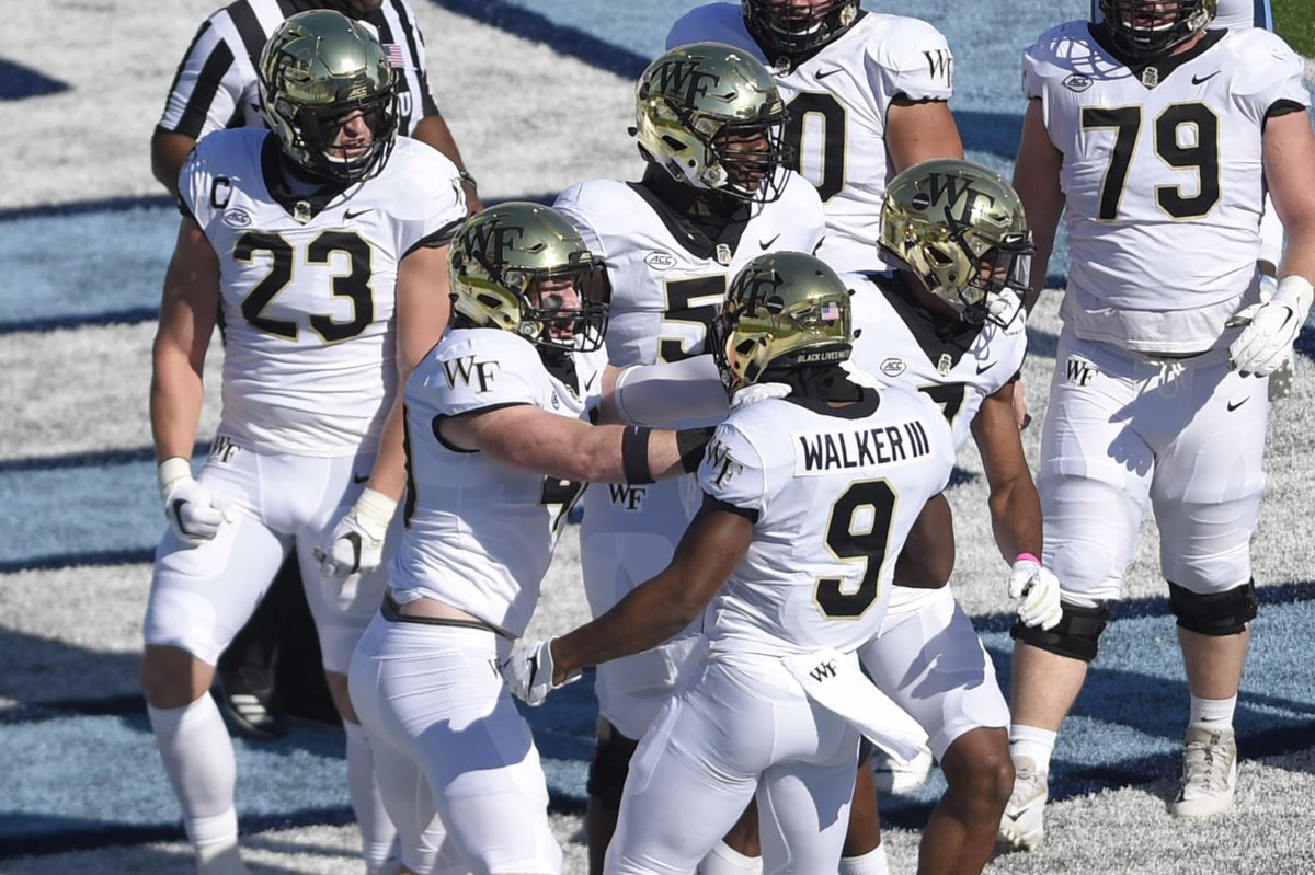 I am BLESSED to announce that I have received an offer from Wake Forest University!