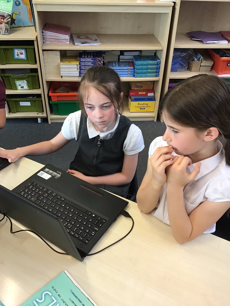 DpsClass6's tweet photo. The children are enjoying developing their own game in Computing @DpsClass6 #dps_computing https://t.co/l62gkdlevY