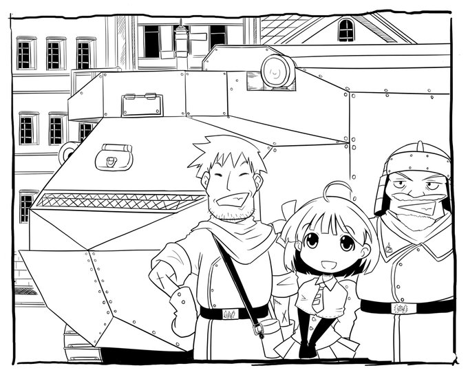 仕切り直しってわけじゃないんですがどうしてもやはり一般向けでギャグやロボットや戦車や怪獣描いてる方が楽しいようで 仕事と趣味は完全に線引して同人楽しんでいこうと思います そんなことを去年の一般向け同人書いてからずっと考えながら 色々描いてます(;'∀`) 