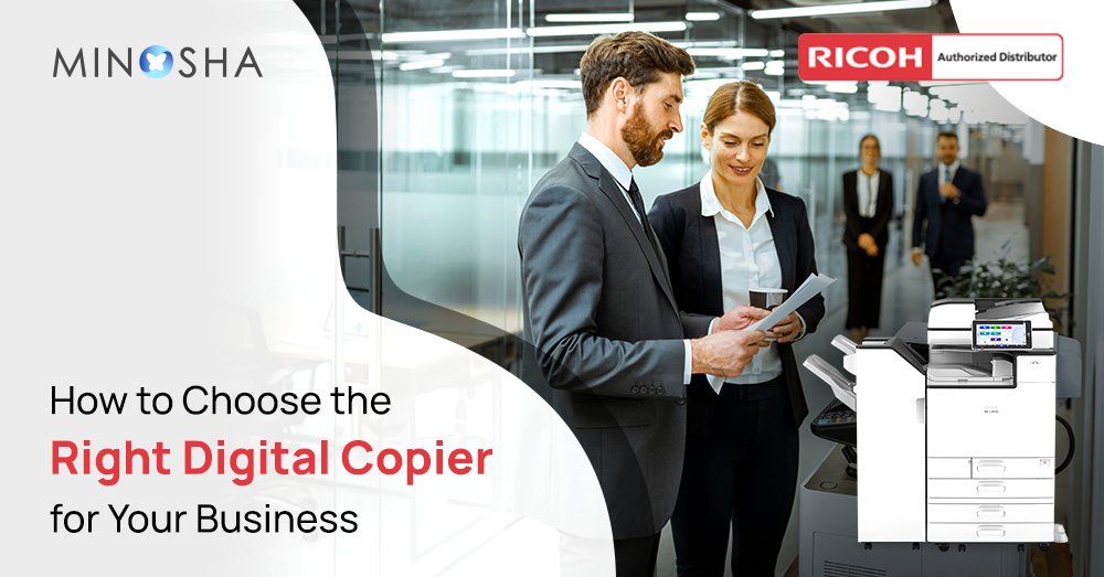 MinoshaPSPL's tweet image. A #digitalcopier can significantly increase your office #productivity and enhance your #business, so it’s important to choose a machine that can carry the load and complete the tasks you need it to carry out. Read more: minosha.in/blog/how-to-ch…

#MinoshaIndia #RicohPrinters #Ricoh
