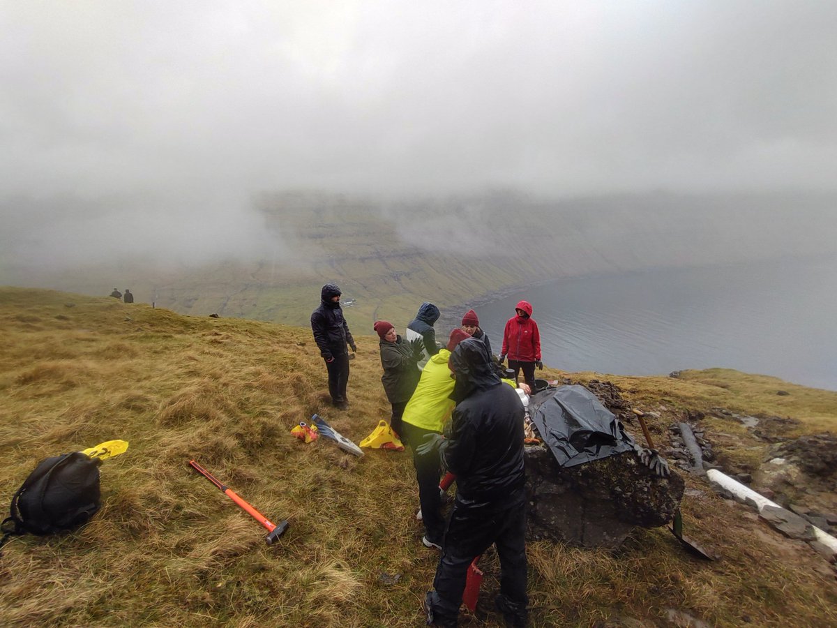 SarahCorde's tweet photo. We are #TeamRust and we are coming to a ditch near you 😎
#ClosedForMaintenance @VisitFaroe https://t.co/Q7XM40ExfJ