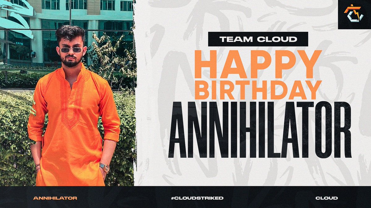 Cloud (@cloudstriked) on Twitter photo We wish a very Happy Birthday to <a href="/AnnihilatorYT/">Sebastian Bothma</a> from the Cloud Family!! โ๏ธ
#CloudStriked We wish a very Happy Birthday to <a href="/AnnihilatorYT/">Sebastian Bothma</a> from the Cloud Family!! โ๏ธ
#CloudStriked